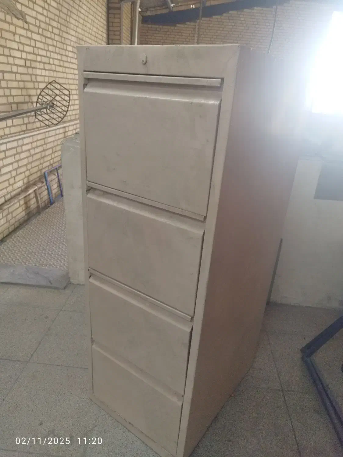 کمد فایل چهار کشو فلزی|دفتر کار|برخوار, |دیوار