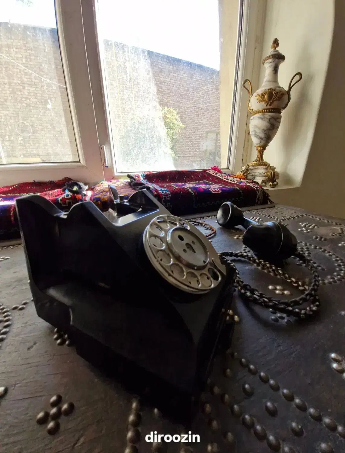 تلفن آنتیک و کمیاب جی.ای.سی|کلکسیون اشیاء عتیقه|تهران, بهار|دیوار