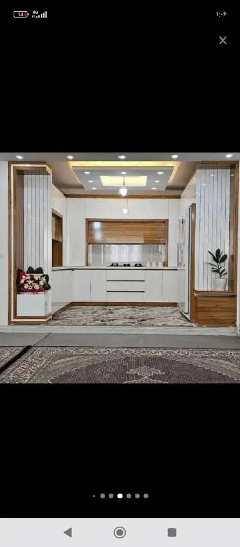 کابینت اجرای کمد دیواری وکابینت اقساط نوپاک چوب جم|مصالح و تجهیزات ساختمان|جم, |دیوار