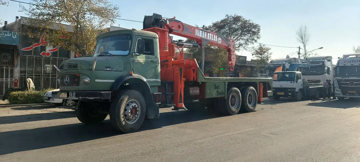 جرثقیل ده تن زیرمایلر|خودرو سنگین|اصفهان, شهرک صنعتی امیرکبیر (شاپور جدید)|دیوار