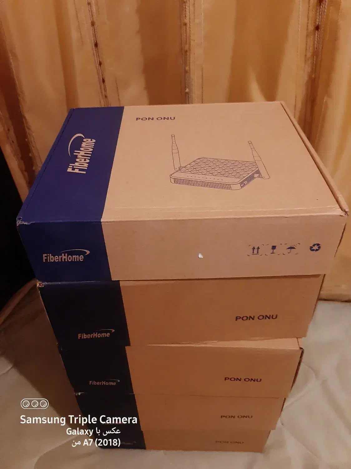 انواع مودم فیبر نوری روتر فایبرهوم و هواوی|مودم و تجهیزات شبکه|هشتگرد, شهرک اداری|دیوار