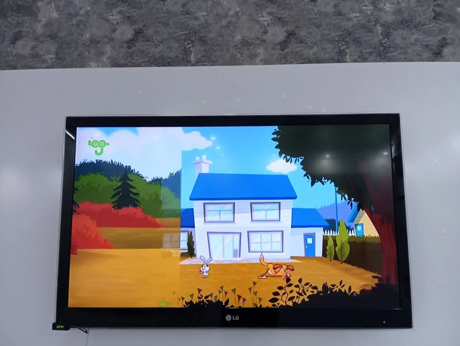 تلویزیون|تلویزیون و پروژکتور|زاوه, |دیوار