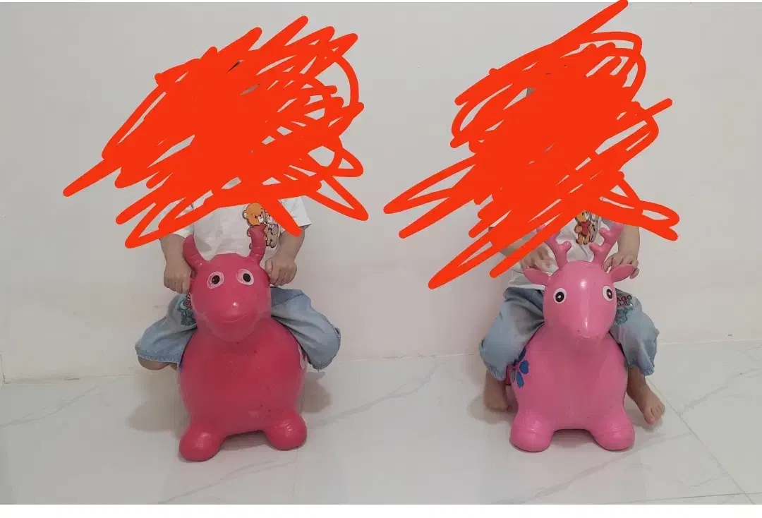 اسب بادی کودک|اسباب‌بازی بچه|بردسکن, |دیوار