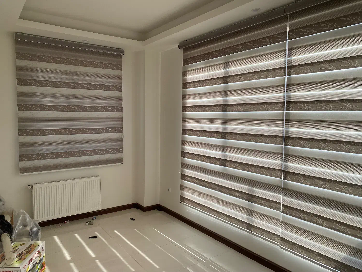 انواع پرده زبرا و مدل پلیسه ای و توری|پرده، رانر، رومیزی|اردبیل, |دیوار