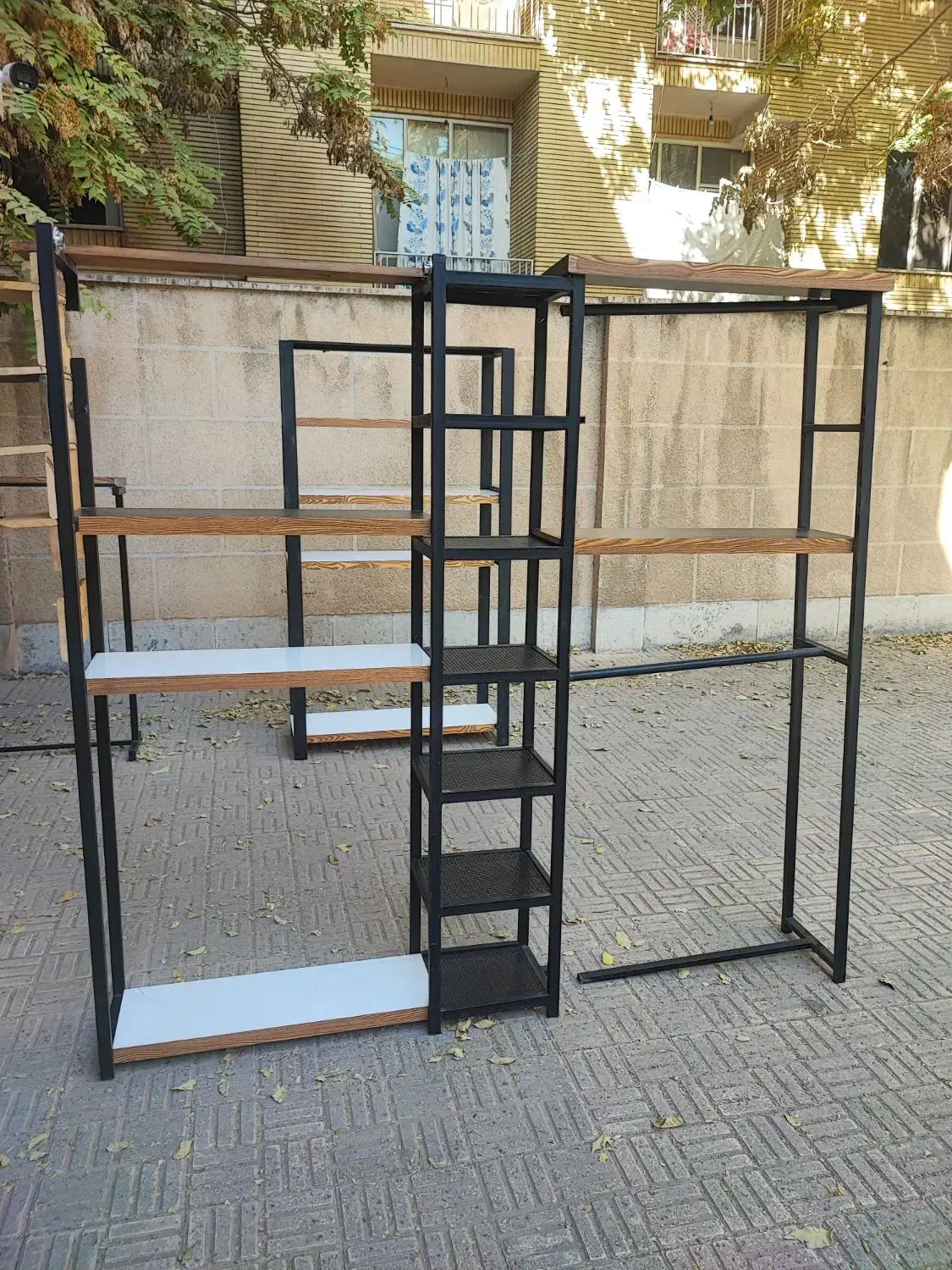 قفسه مغازه|کتابخانه، شلف، قفسههای دیواری|قزوین, |دیوار