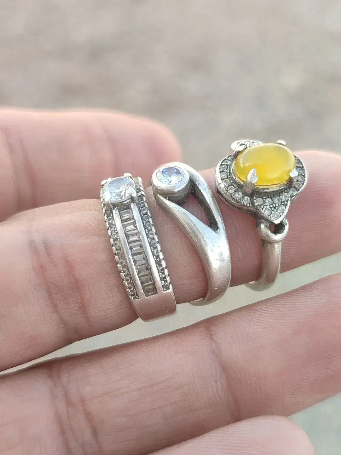 انگشتر ریز نقره|جواهرات|نیشابور, شهرک اندیشه|دیوار