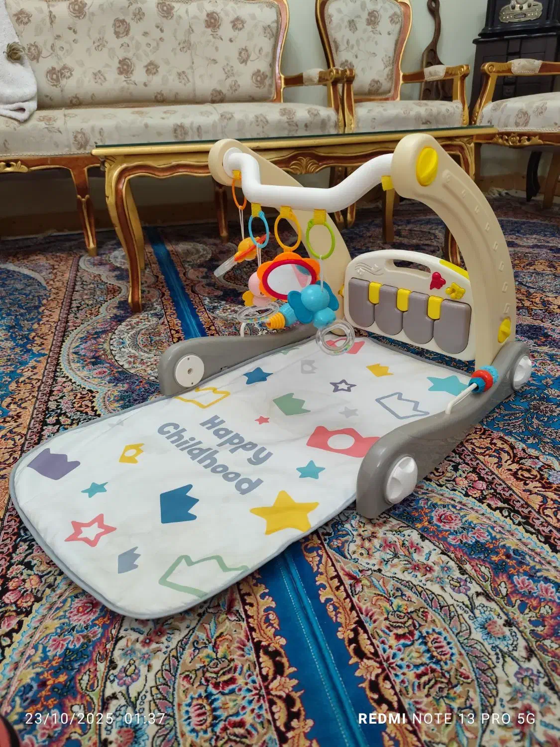 تشک بازی موزیکال|اسباب و اثاث بچه|جم, |دیوار