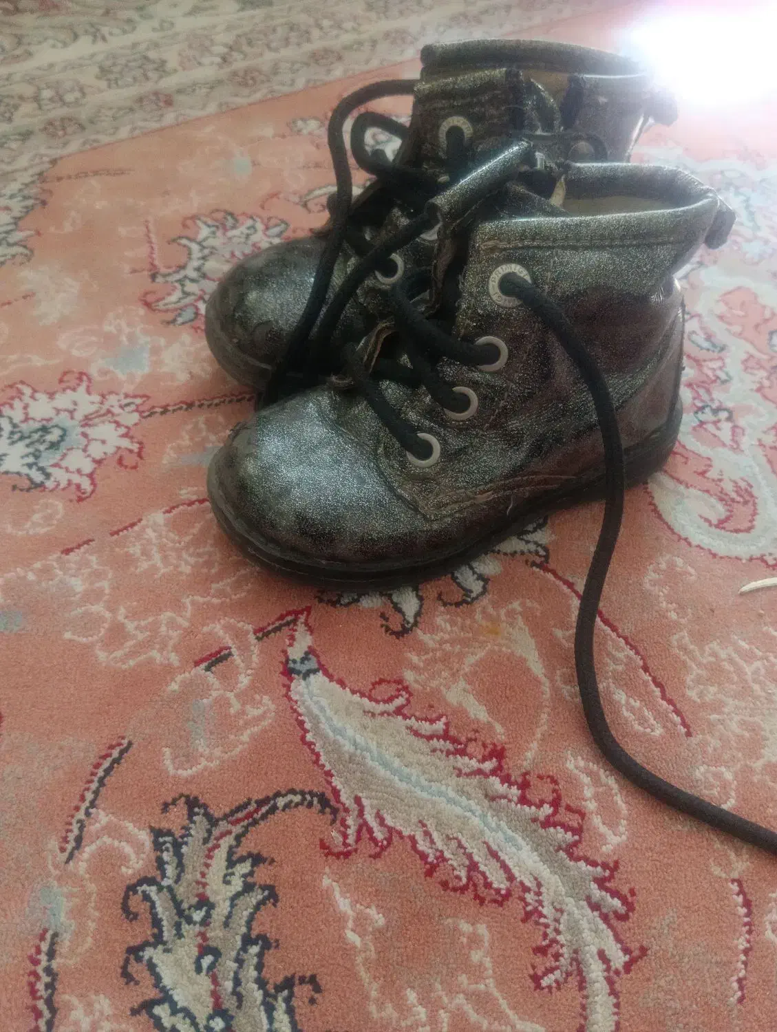 بوت ورنی بچگانه شاین دار خارجی|کفش و لباس بچه|پردیس, فاز ۴|دیوار