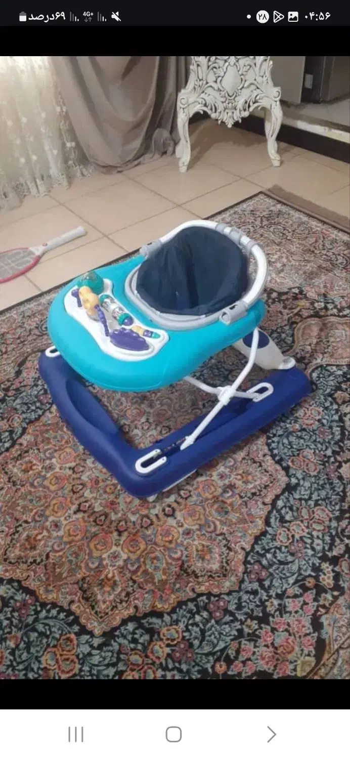 روروئک واکر اسپرینگ|اسباب و اثاث بچه|رشت, معلم|دیوار