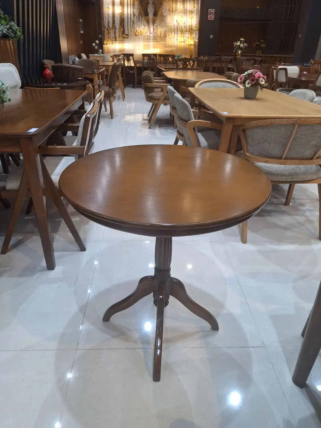 میز گرد خاطره ۷۰ سانتی|میز و صندلی غذاخوری|اصفهان, رهنان|دیوار