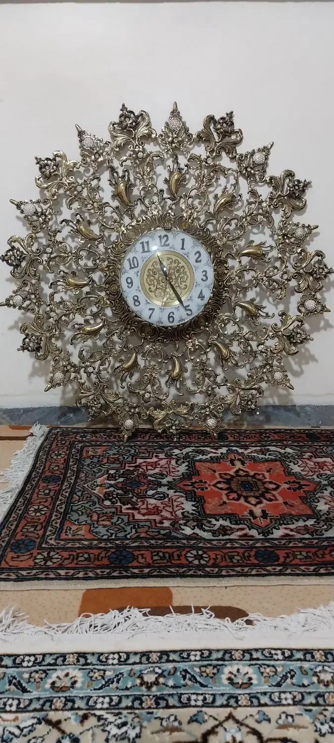 ساعت دیواری برنجی|ساعت دیواری و تزئینی|تهران, شکوفه (عبدل آباد)|دیوار