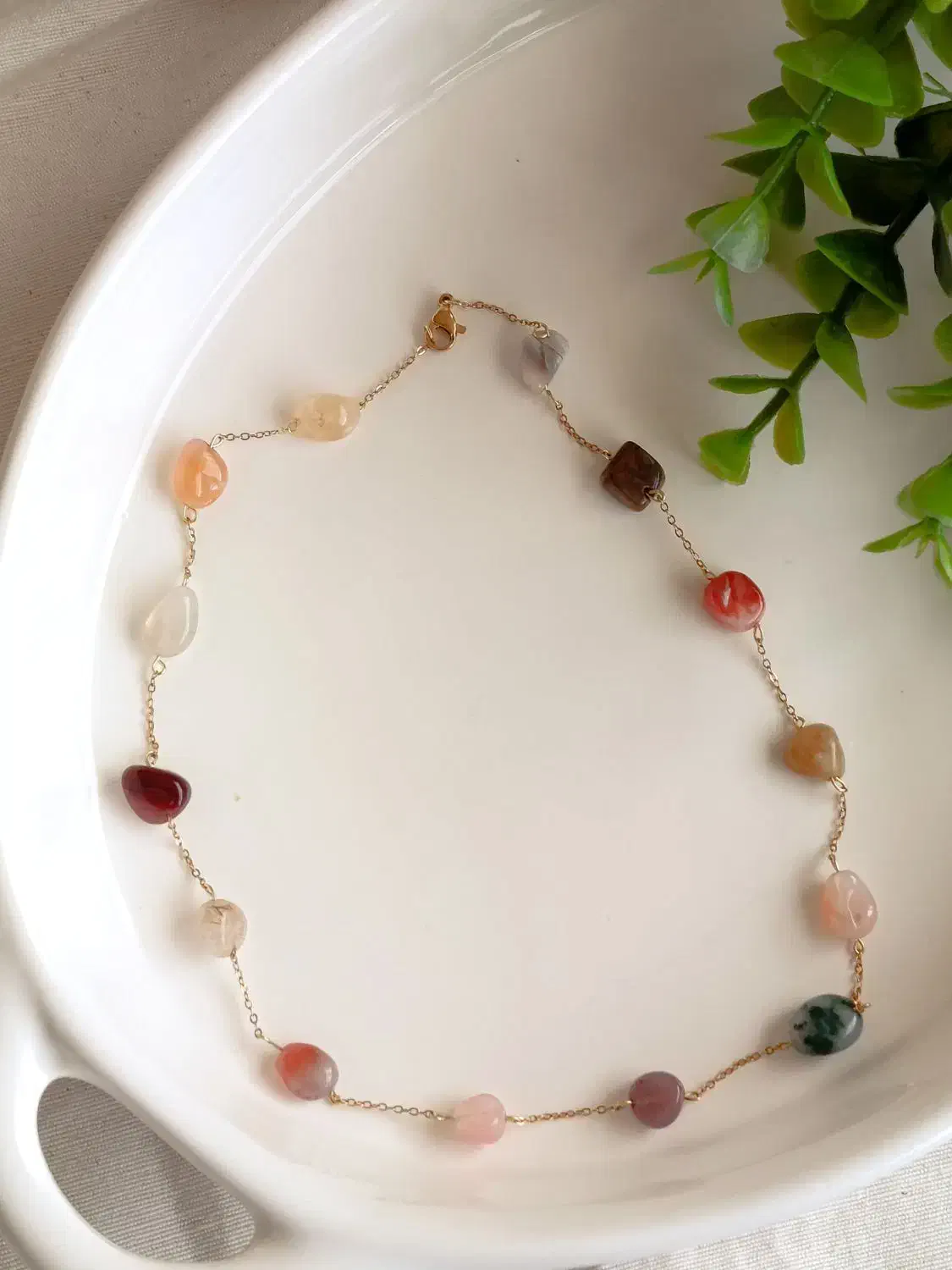 گردنبند سنگ طبیعی اصل|جواهرات|مشهد, عامل|دیوار