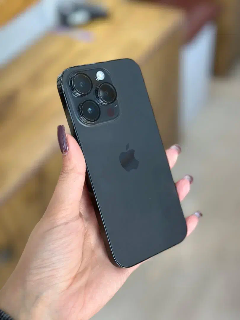 آیفون 14 پرو مشکی - با رجیستر و کاملا سالم|موبایل|هشتگرد, مدرس|دیوار