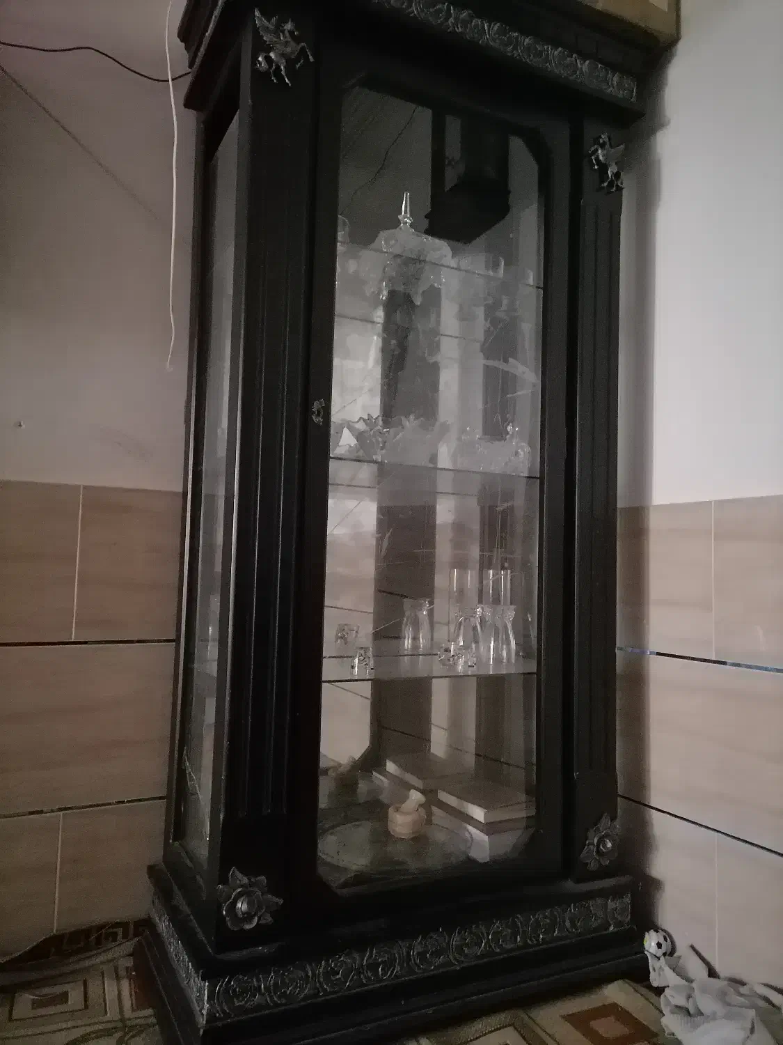 بوفه چوبی|بوفه، ویترین، کنسول|شاهرود, |دیوار