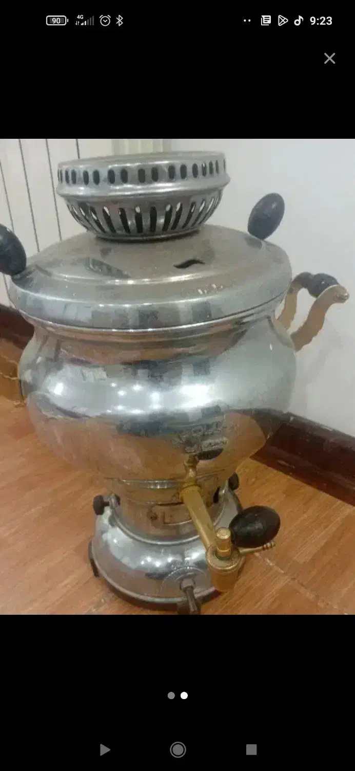 سماور کهنه و معیوب|سماور، چای‌ساز، قهوه‌ساز|گرگان, |دیوار