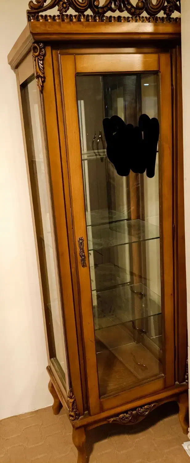 گنجه و ویترین چوبی|بوفه، ویترین، کنسول|مشهد, تلگرد|دیوار