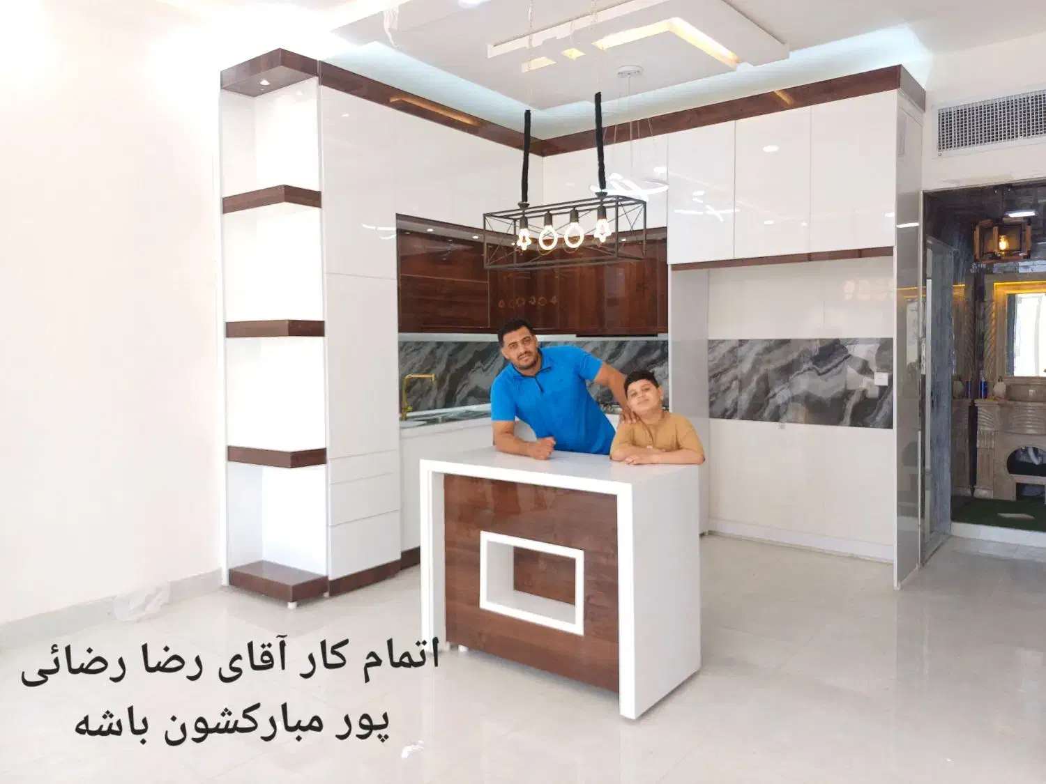 کابینت چکی ۴ ماهه بدون سود|خدمات پیشه و مهارت|کاشمر, |دیوار