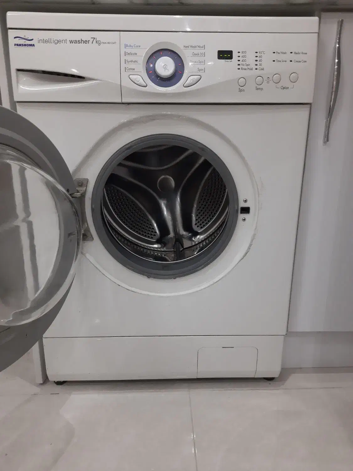 ماشین لباسشویی پاکشوما ۷ کیلوی|ماشین لباسشویی و خشک‌کن لباس|رضوانشهر, |دیوار