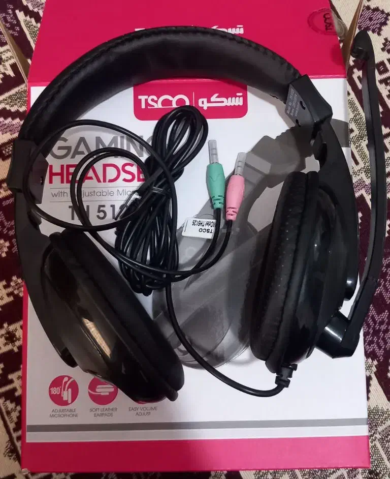 هدفون گیمینگ برند تسکو Tsco|قطعات و لوازم جانبی رایانه|فردیس, شهرک شهید حسینی|دیوار