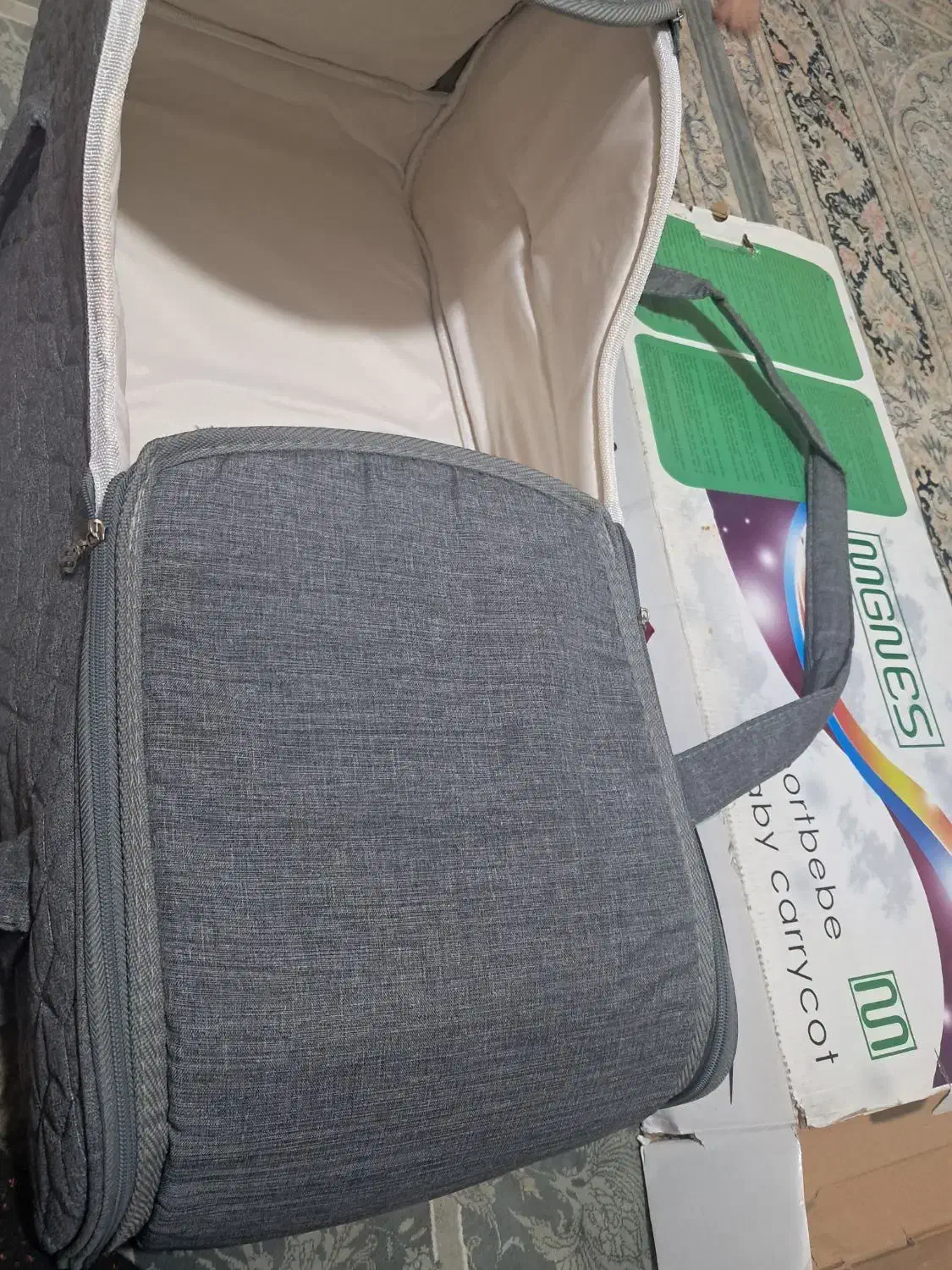 فروش ساک حمل نوزاد MGNES در حد نو|کالسکه و لوازم جانبی|پردیس, فاز ۱۱|دیوار