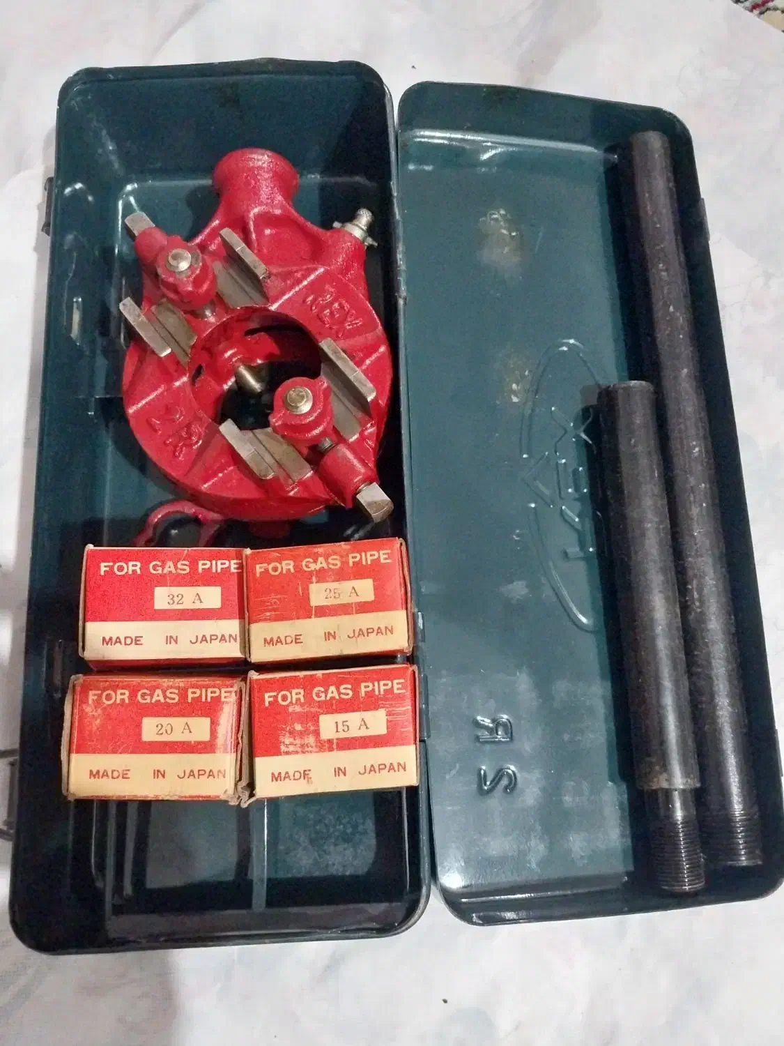 حدیده لوله دستی رکس ژاپن و توپی روتنبرگر آلمان|ابزارآلات|تهران, میدان ولیعصر|دیوار