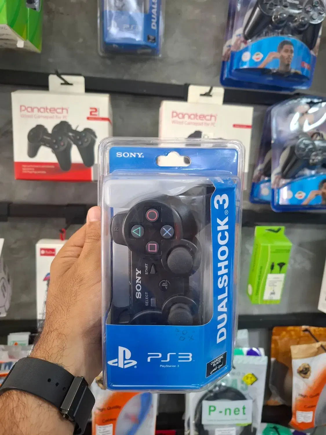 دسته PS3 dual shock بی سیم|کنسول، بازی ویدئویی و آنلاین|فردیس, فردیس|دیوار