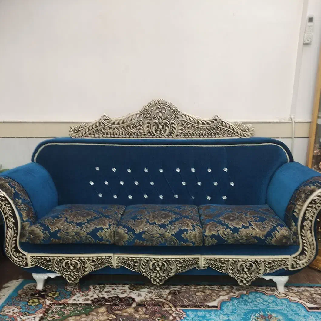 فروش مبل نیمه استیل|مبلمان خانگی و میز عسلی|آران و بیدگل, |دیوار