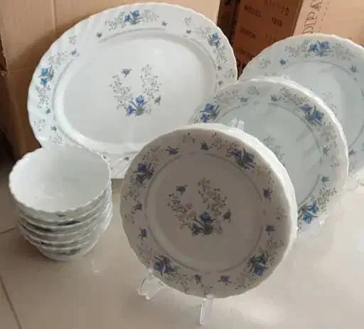 فروش ظرف آرکوپال لومینارک اصل فرانسه طرح رومانتیک|ظروف سرو و پذیرایی|کرمان, |دیوار