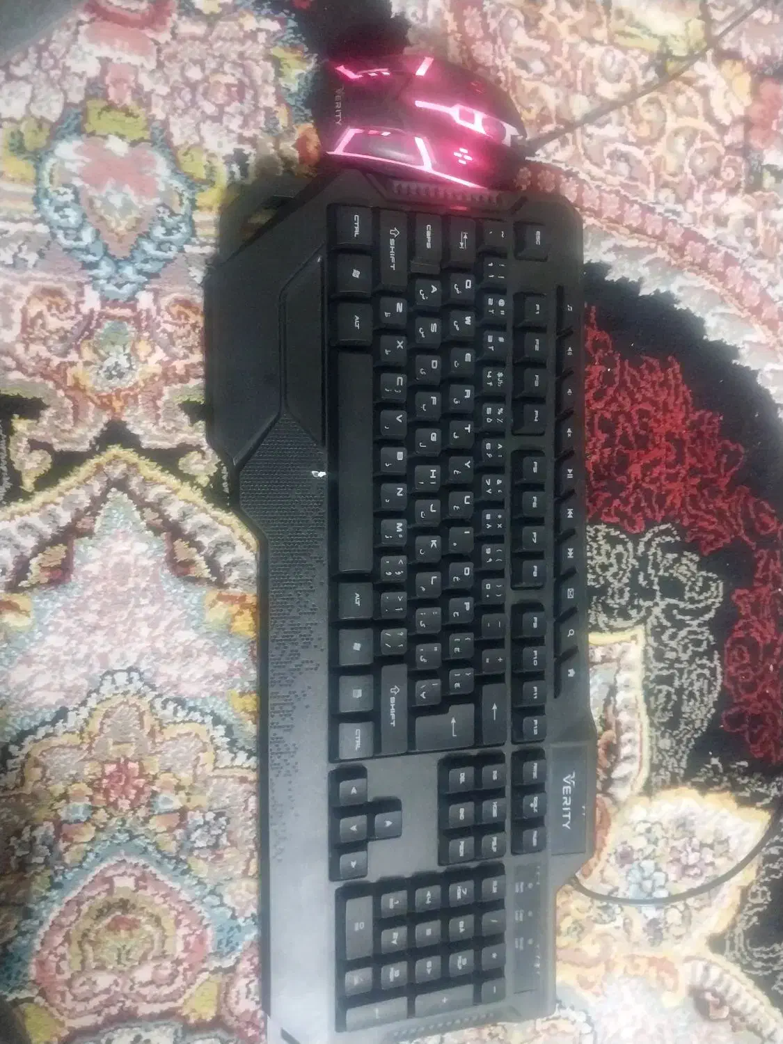 کیبورد گیمینگ verity|قطعات و لوازم جانبی رایانه|مشهد, یاس|دیوار