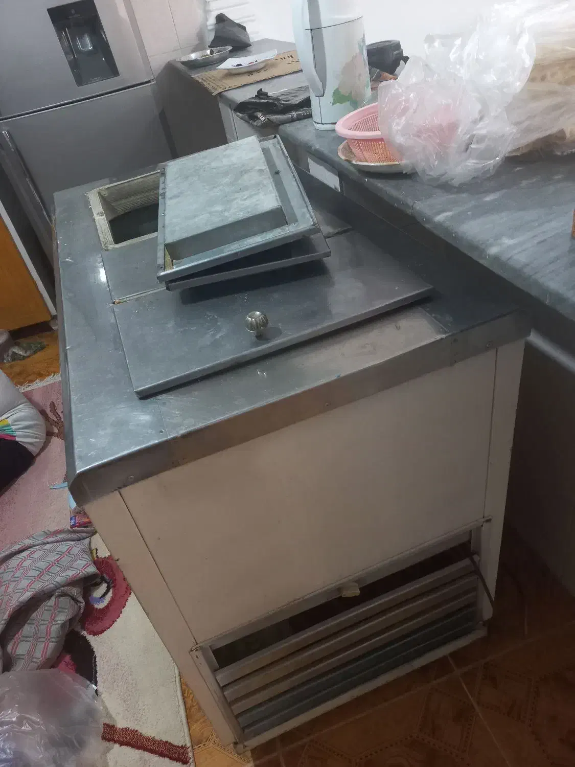 یخچال بستنی ۴درب|فروشگاه و مغازه|صحنه, |دیوار