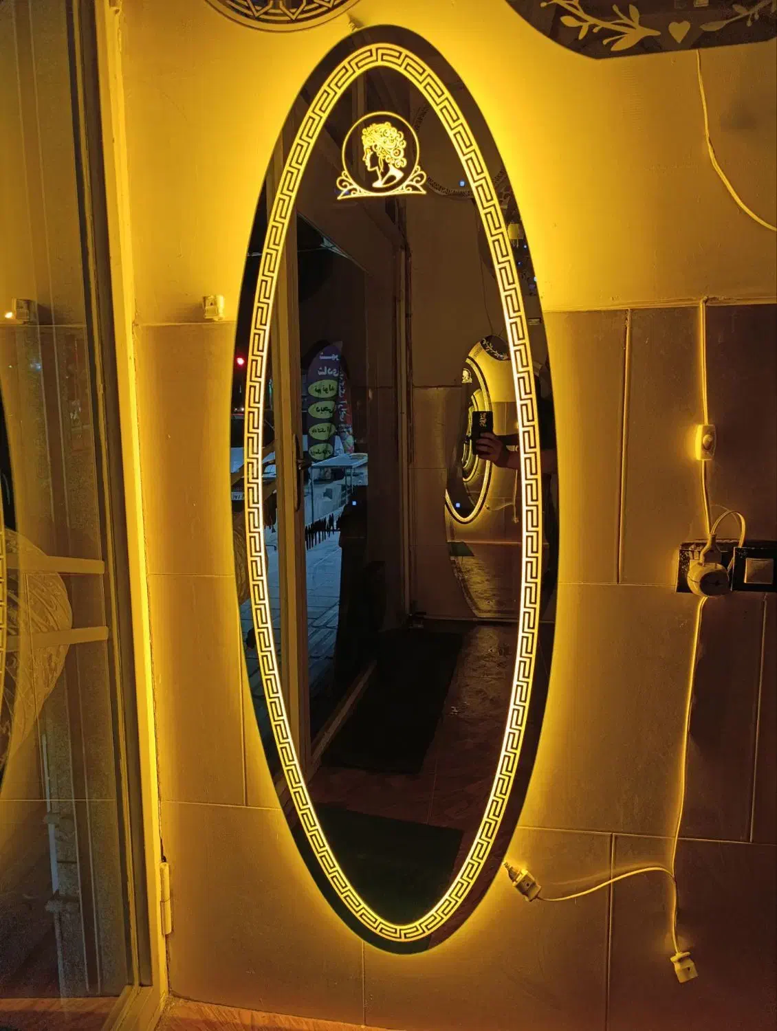 آینه قدی بک لایت و دفرمه|آینه|ارومیه, |دیوار