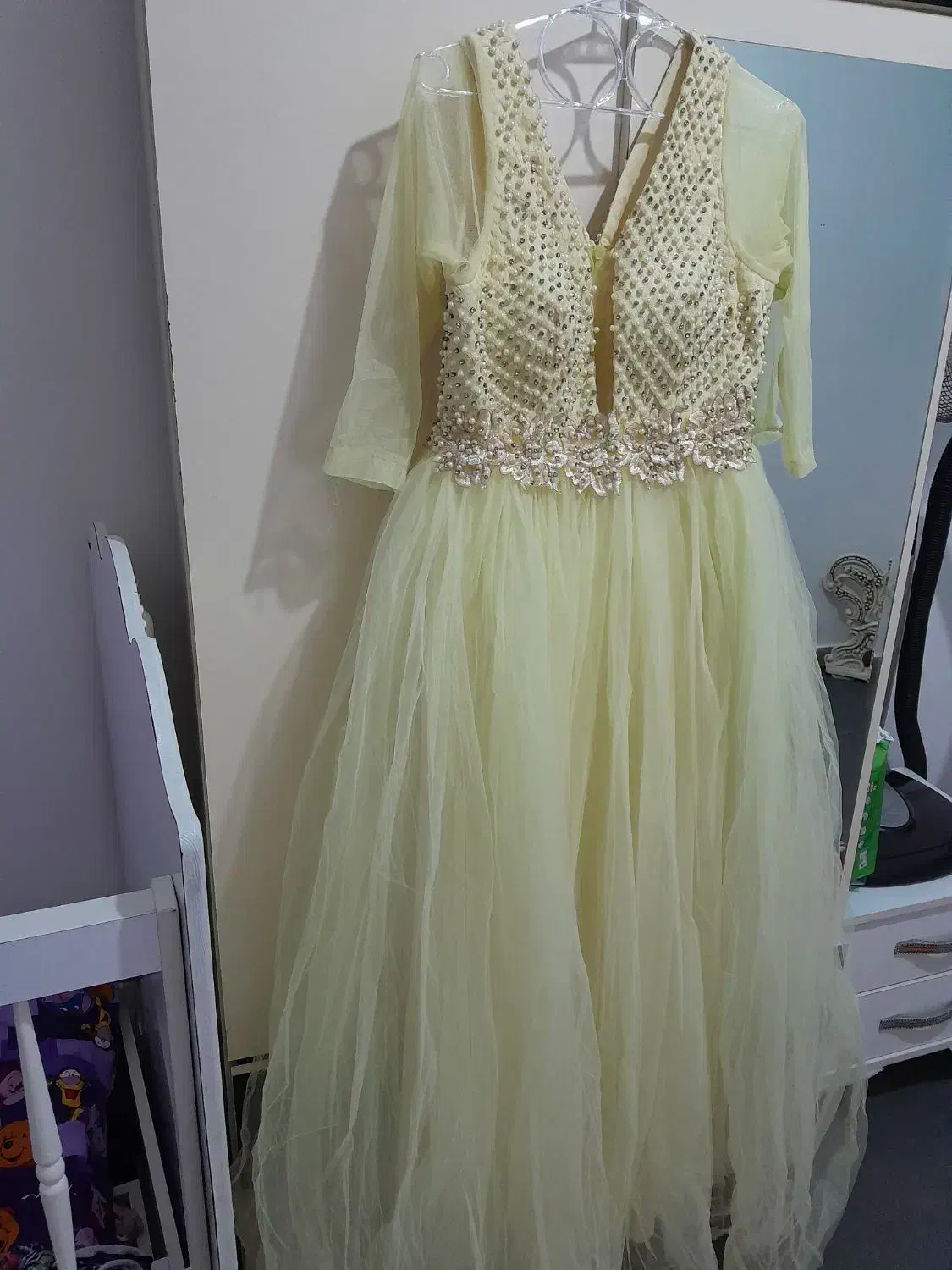 دو عدد لباس مجلسی نو و مانتو|لباس|رشت, انصاری|دیوار