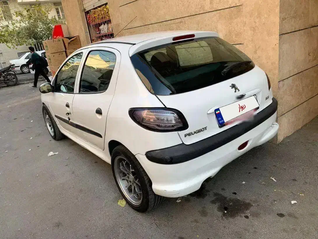 پژو 206 تیپ 2 مدل91|خودرو سواری و وانت|تهران, مدائن|دیوار