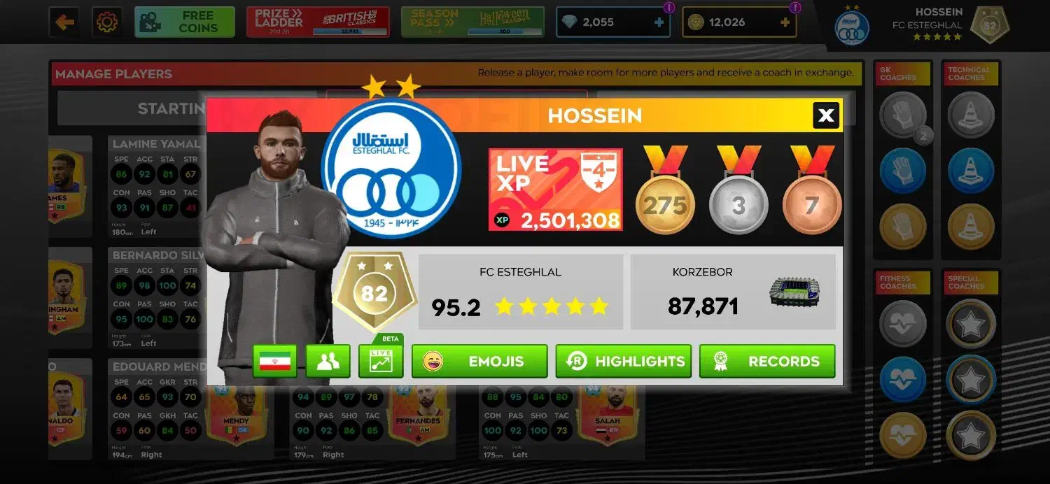 اکانت دریم لیگ|کنسول، بازی ویدئویی و آنلاین|بروجرد, |دیوار