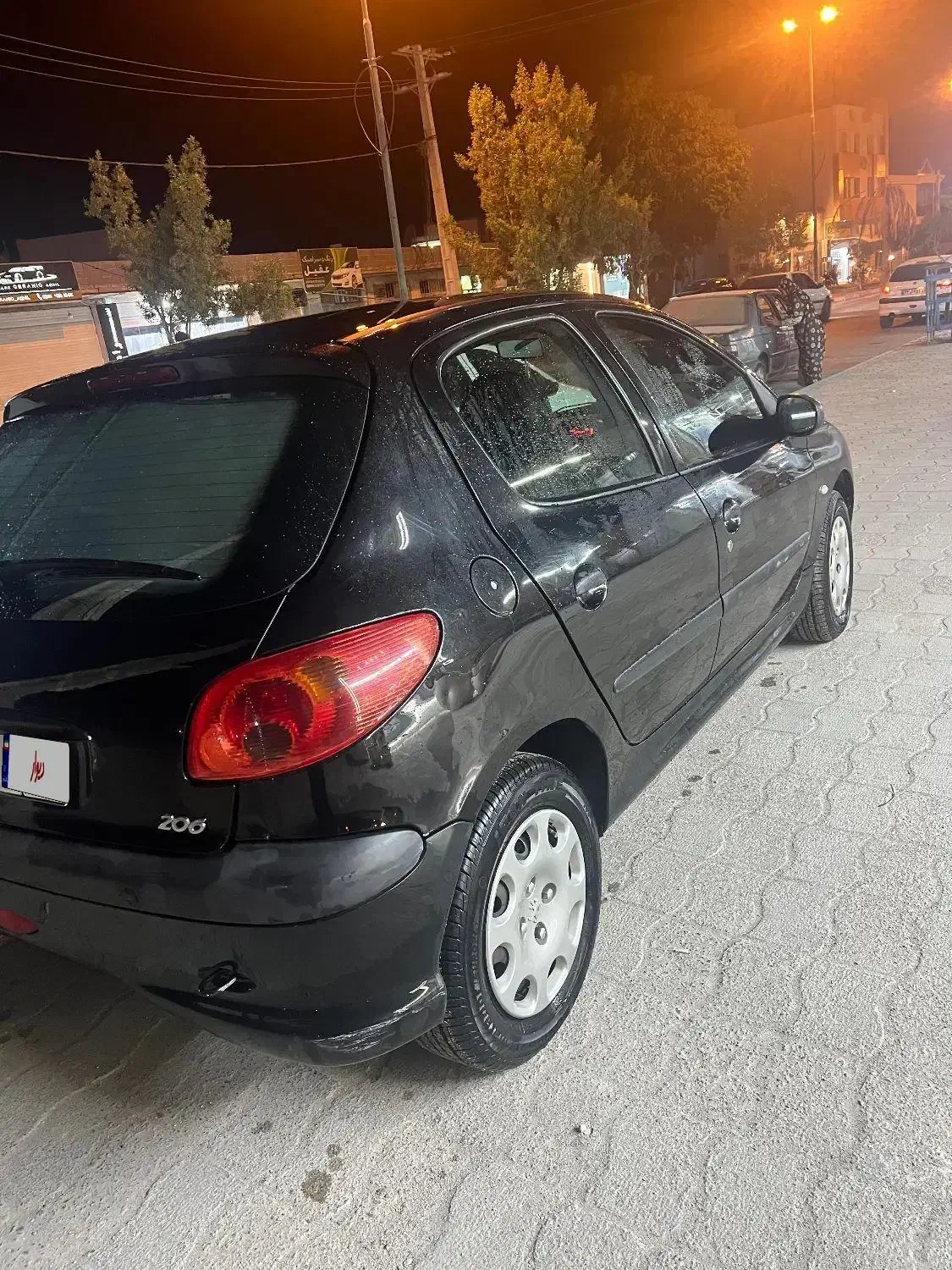 فروش ۲۰۶ مشکی در بندرخمیر|خودرو سواری و وانت|خمیر, |دیوار