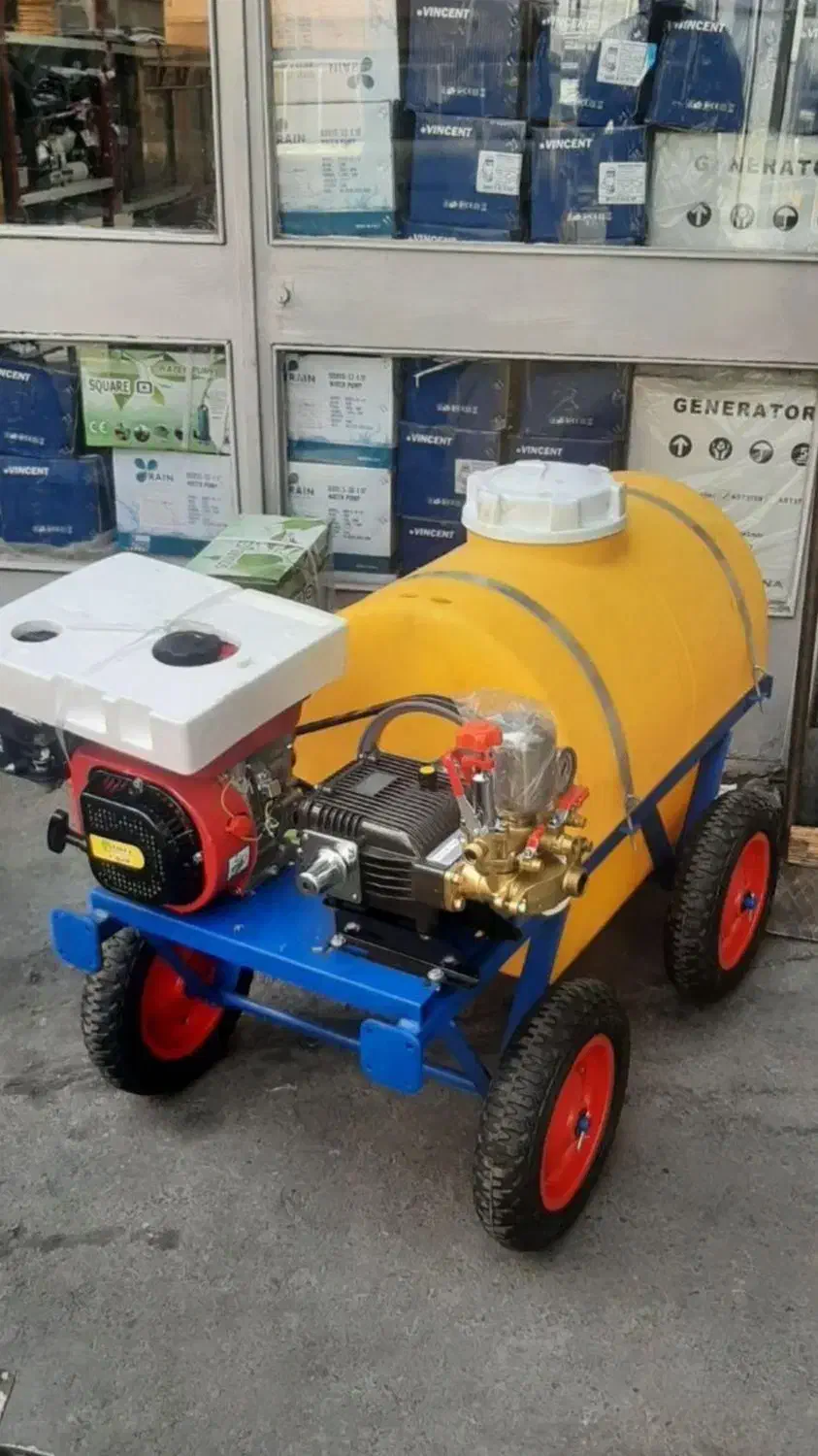 سمپاش فرغونی زنبه ای برقی بنزینی سلیک تایوان اصلی|ماشینآلات صنعتی|تهران, شهرک ولیعصر جنوبی|دیوار