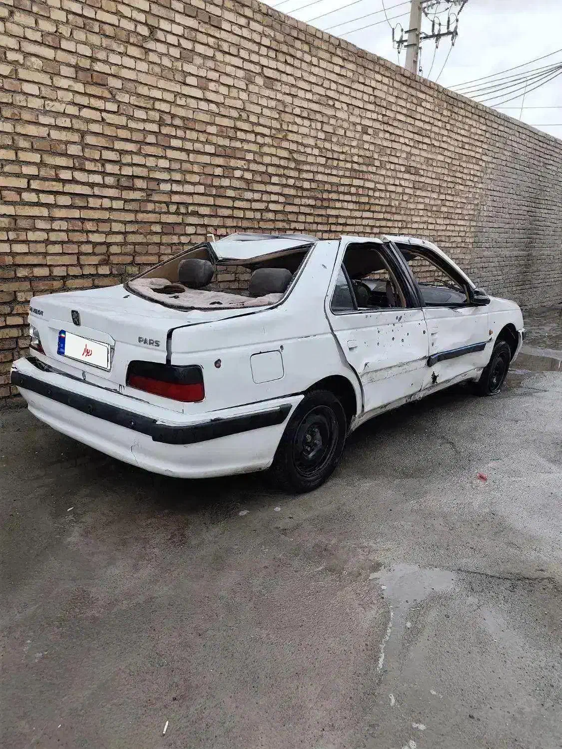 پارس مدل 93 شاسی پلمپ|خودرو سواری و وانت|خوی, |دیوار