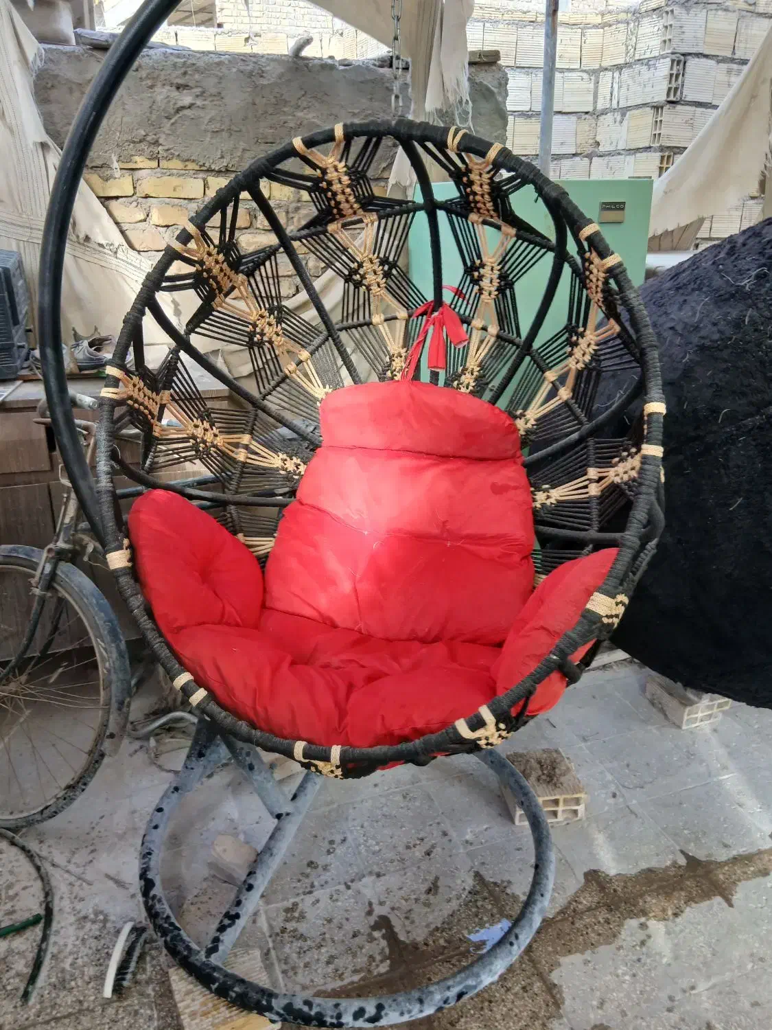 تاب ریلکس تخم مرغی تک نفره|صندلی و نیمکت|یزد, |دیوار