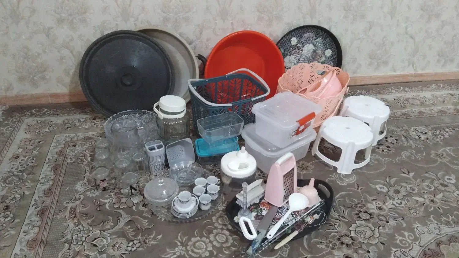 وسایل ظروف آشپزخانه|ظروف نگهدارنده، پلاستیکی، یک‌بارمصرف|فردیس, ثابتی|دیوار