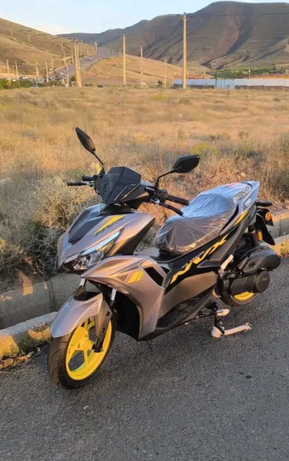 موتور ایروکس خشک|موتورسیکلت|تبریز, |دیوار