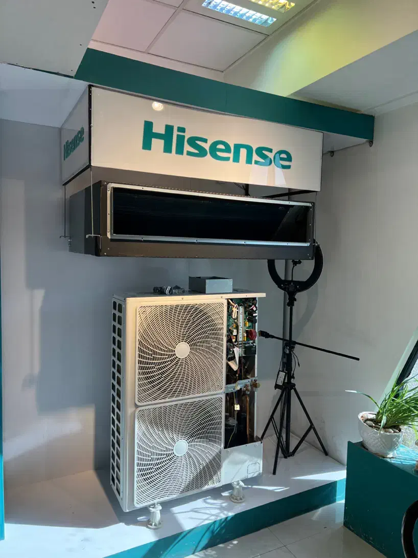 داکت اسپیلت فول اینورتر ۴۸۰۰۰ هایسنس|کولر گازی و فن‌کوئل|ایلام, |دیوار