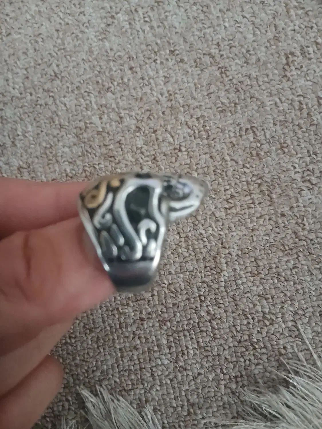 گردنبند صلیب و انگشتر جمجمه|بدلیجات|خاوران, |دیوار