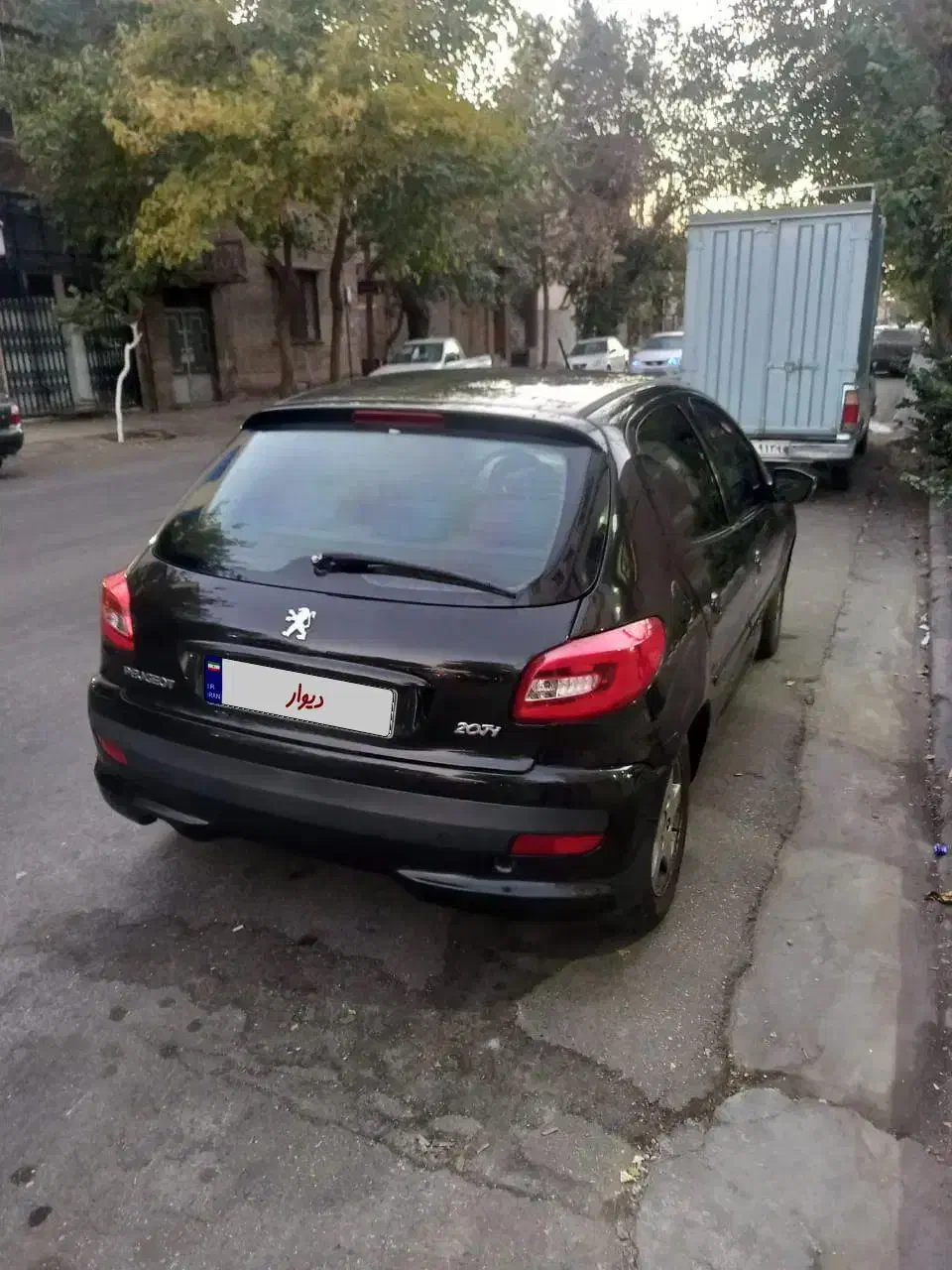 207 مشکی|خودرو سواری و وانت|سمنان, |دیوار