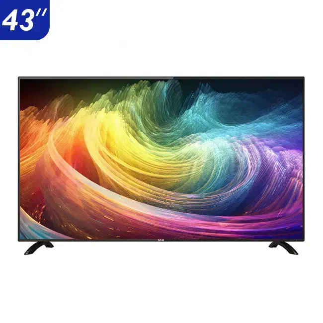 تلوزیون ۴۳ اینچ سام|تلویزیون و پروژکتور|جهرم, |دیوار
