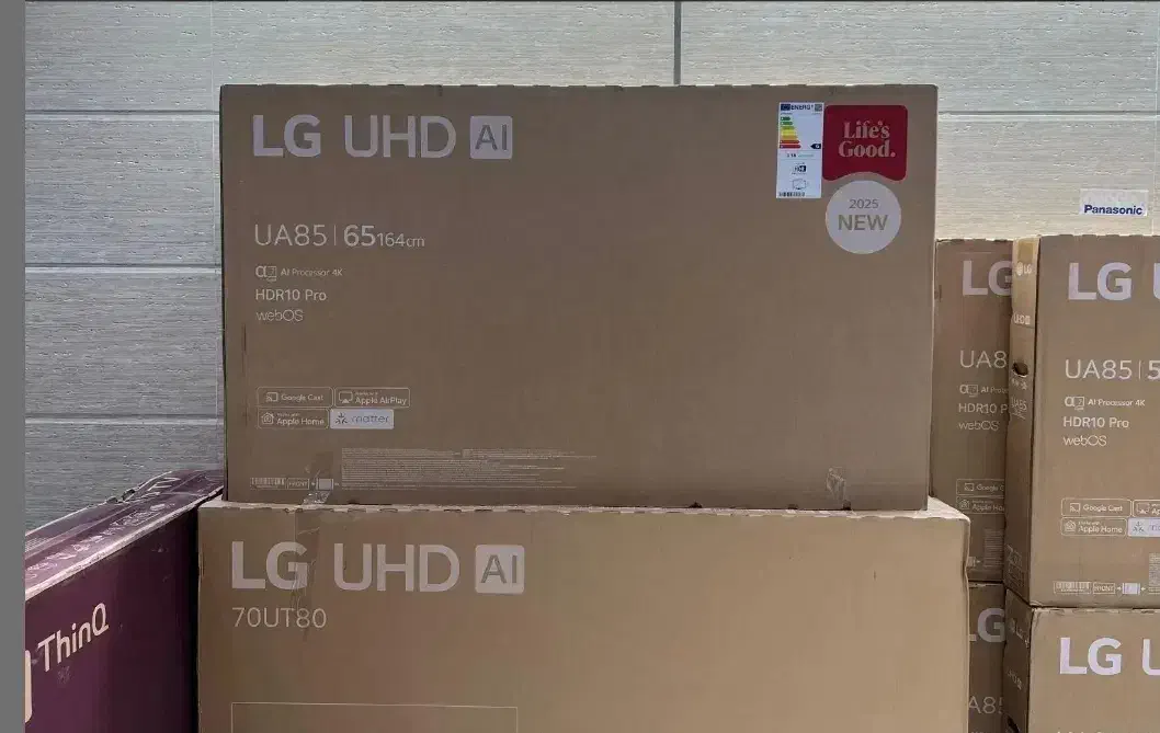 تلویزیون 65 اینچ ال جی مدل LG UA8500 ساخت 2025|تلویزیون و پروژکتور|قم, ولیعصر|دیوار