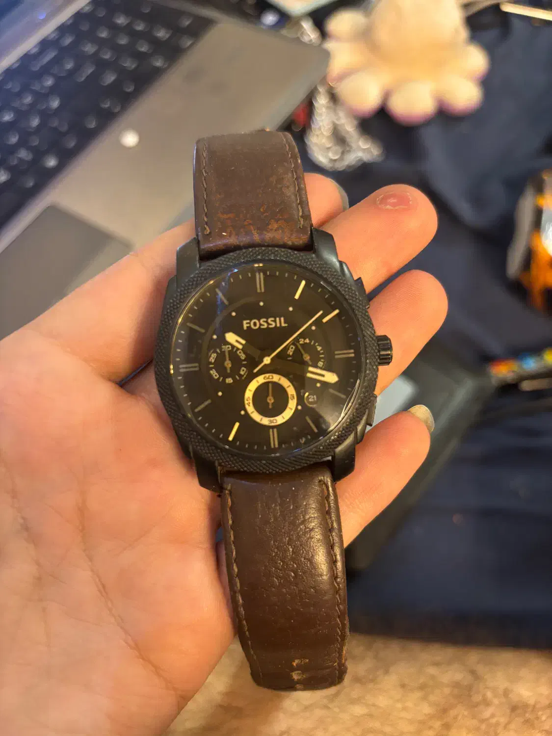 ساعت fossil اصل بدون خط و خش کاملا نو|ساعت|تهران, سازمان برنامه جنوبی|دیوار