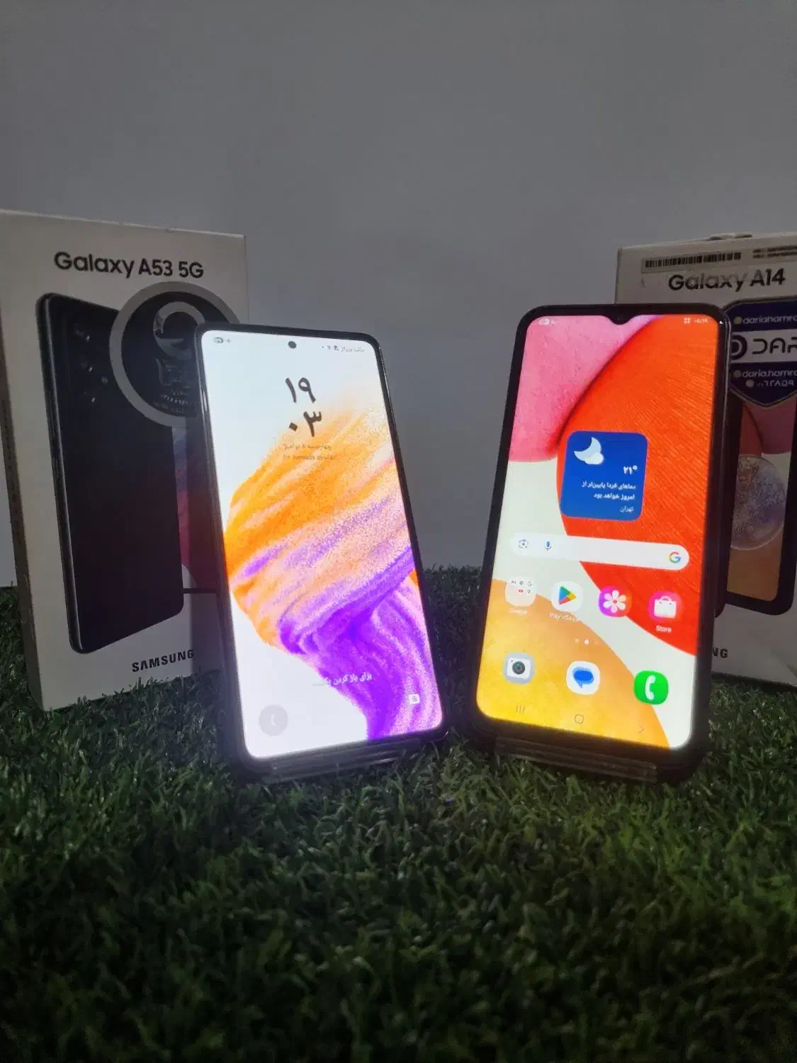 سامسونگ A53 و A14 حافظه 128 زیر قیمت|موبایل|اراک, |دیوار
