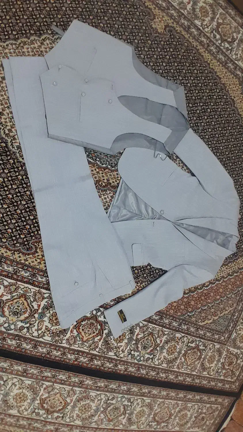 یک دست کت شلوار نو با جلیقه|لباس|اردبیل, |دیوار