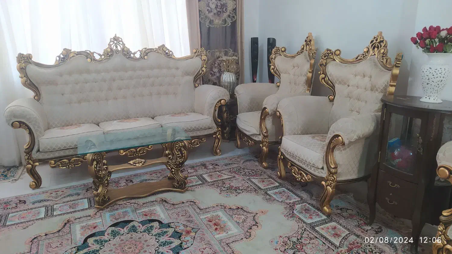 مبل استیل|مبلمان خانگی و میز عسلی|صفادشت, |دیوار