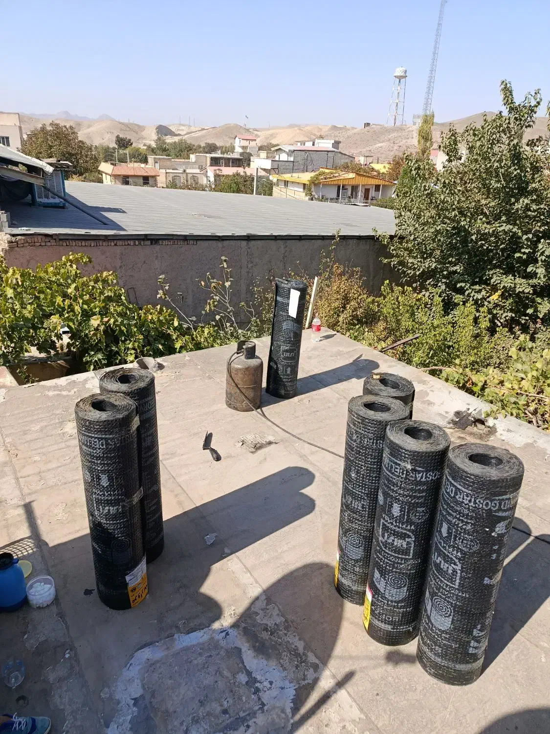 ایزوگام و قیرگونی آسفالت|خدمات پیشه و مهارت|بومهن, |دیوار